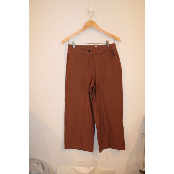 Lululemon city sleek wide leg pants brown size 26 womens - Picture 3 of 8